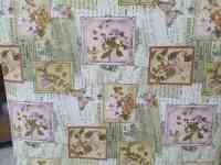 Красивая скатерть клеенка в стиле винтаж поле бабочки, качество, фотография 8