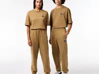 Флисовые брюки lacoste sport unisex из органического хлопка