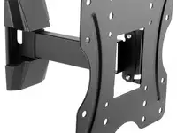 Кронштейн для телевизора ultramounts um 897 черный 23"-42" макс.30кг настенный поворотно-в