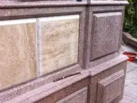 Делаем снятие фаски на камне. Гранит, мрамор, травертин. Опыт 20 лет, фотография 3