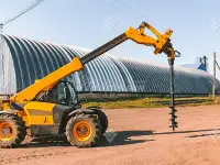 Ямобур гидробур на телескопический погрузчик Jcb 531541, фотография 3