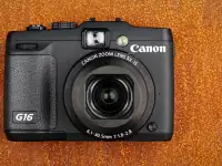 Canon Powershot G16 Digital Camera