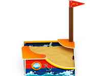 Песочница кораблик ио 5.03.01-01