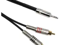 Кабель minijack-rca 1,5 м bespeco basic bsymsr150