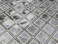 Коврик метражом, трендовая ковровая дорожка Ковер 120 см Серая, фотография 3