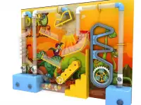 Детская интерактивная игровая стена, фотография 2