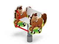 Качалка на пружине лошадка ио 22.01.06-01