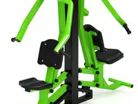 Жим от груди двойной (зеленый) - уличный тренажер двойной - ст