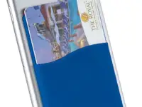 Визитница для смартфона синего цвета, фотография 2