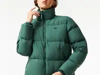 Женская складная стеганая куртка lacoste