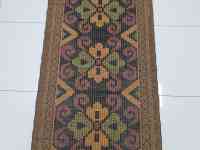 Коврик циновка Пакистан ковровая дорожка 91х180 см Оранж, фотография 2