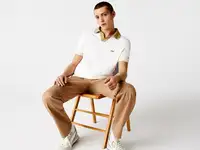 Мужское поло lacoste regular fit
