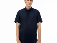 Мужская льняная рубашка lacoste