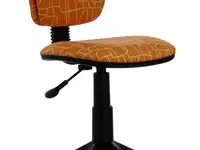 Кресло детское бюрократ ch-204-f/giraffe подставка для ног оранжевый жираф