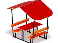 Столик детский с навесом мф 31.01.08-01