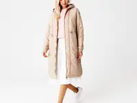 Женская длинная куртка lacoste regular fit