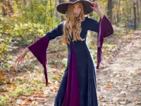 10000 шт. Качественная средневековая одежда, одежда викингов, сток, опт из Германии, фотография 11