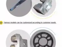 Высококачественный оцинкованный кольцевой замок для строительства, фотография 2