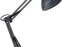 Светильник настольный lucia юниор (465-b) на подставке e27 черный