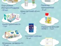 Готовая сумка в роддом, Комфорт, 32 предмета, фотография 5