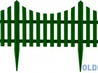 Забор декоративный "гибкий", 24х300 см, зеленый, россия// palisad