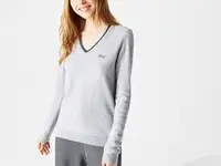 Женский свитер lacoste из шерсти и кашемира