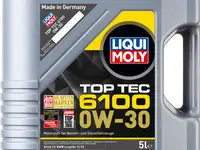 Нс-синтетическое моторное масло liquimoly top tec 6100 0w30 5 л 20779