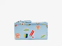 Кошелёк lacoste chantaco с крупным принтом из кожи на молнии