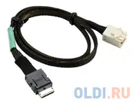 Кабель supermicro cbl-sast-0929 oculink 0.91 to minisas hd,int,pcie nvme ssd, 57cm,