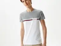Мужская футболка lacoste slim fit