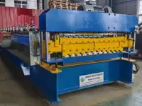 Двухярсная сдвоенная линия для производства профнастила HC35-HC44, фотография 4