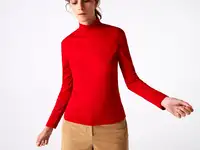 Женская хлопковая водолазка lacoste