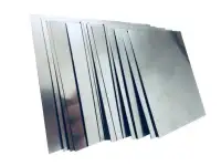 Лист-плита вольфрамовая Толщина: 5,2; 6... мм, Раскрой: 0.16х0.2; 0.1х0.3, Марка: ВА; ВА-1; В-МП