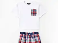 Футболка, шорты и панама mia gia