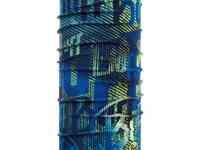 Бандана buff coolnet uv+ flash logo multi