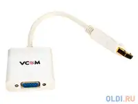 Кабель-переходник vcom displayport m- vga f  0.15м <cg603