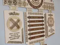 Шежре из дерева на заказ, фотография 2