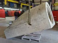 Оборудование для формовки бетонных изделий с раструбом, Afinitas., фотография 9