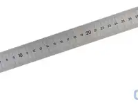 Угловая линейка deli dl302300 30 см нержавеющая сталь