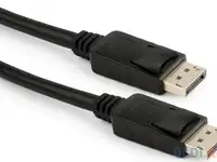 Кабель displayport 2м gembird cc-dp3-2m круглый черный
