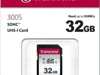 Карта памяти sdhc 32gb transcend s300 class10 uhs-1, u1 [ts32gsdc300s]