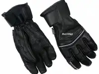 Перчатки blizzard racing leather ski gloves black/silver, фотография 4
