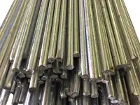 Цинковый пруток, Марка: ЦП1; Ц0, D 15-130 мм, L 0,14-0,5 м