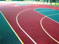 Тартановое покрытие из резиновой крошки фракции 2.4