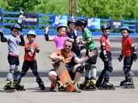 Обучение катанию на роликах