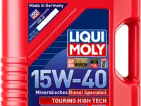 Минеральное моторное масло liquimoly touring high tech shpd-motoroil basic 15w40 5