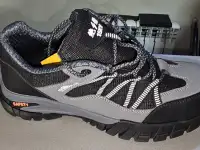 Кроссовки черно-серые со стальным носком, фотография 2