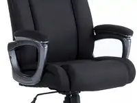 Кресло офисное brabix "solid hd-005", нагрузка до 180 кг, ткань, черное