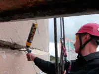 Высотные работы,альпинисты,верхолазы,утепление квартир,домов,чистка крыш от снега, надели,высотный клининг., фотография 11