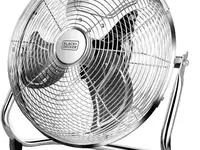 Вентилятор напольный black+decker bxeff60e 60 вт металлик